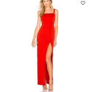 Lovers + Friends Lacie Gown in Red size XS